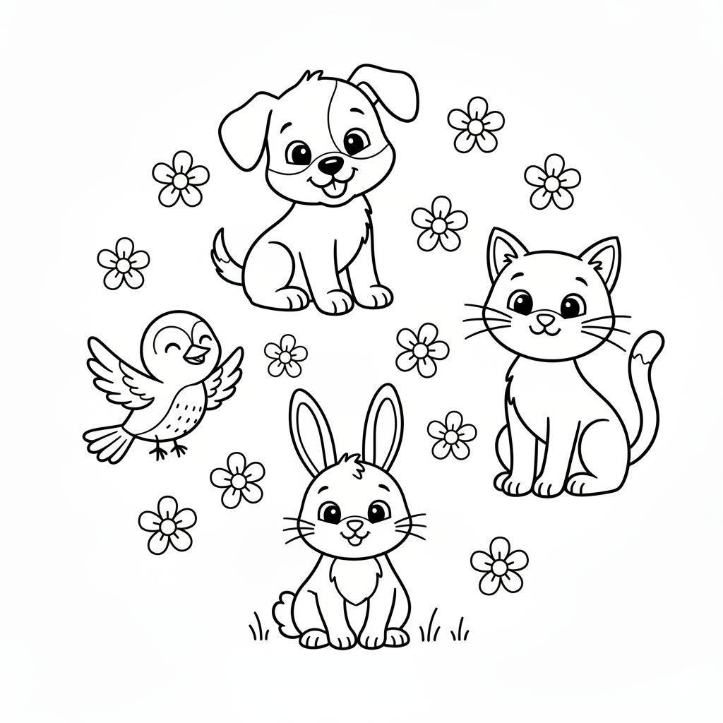 196 Tiere Ausmalbilder - Malvorlagen zum Ausdrucken Kategorie